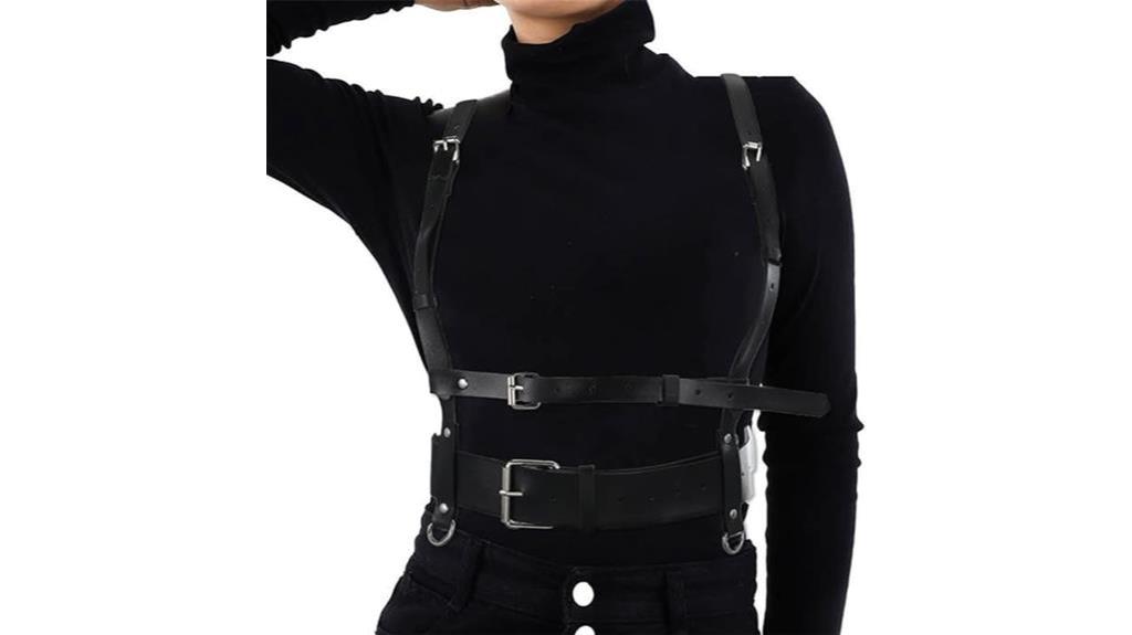 adjustable gothic waist belt