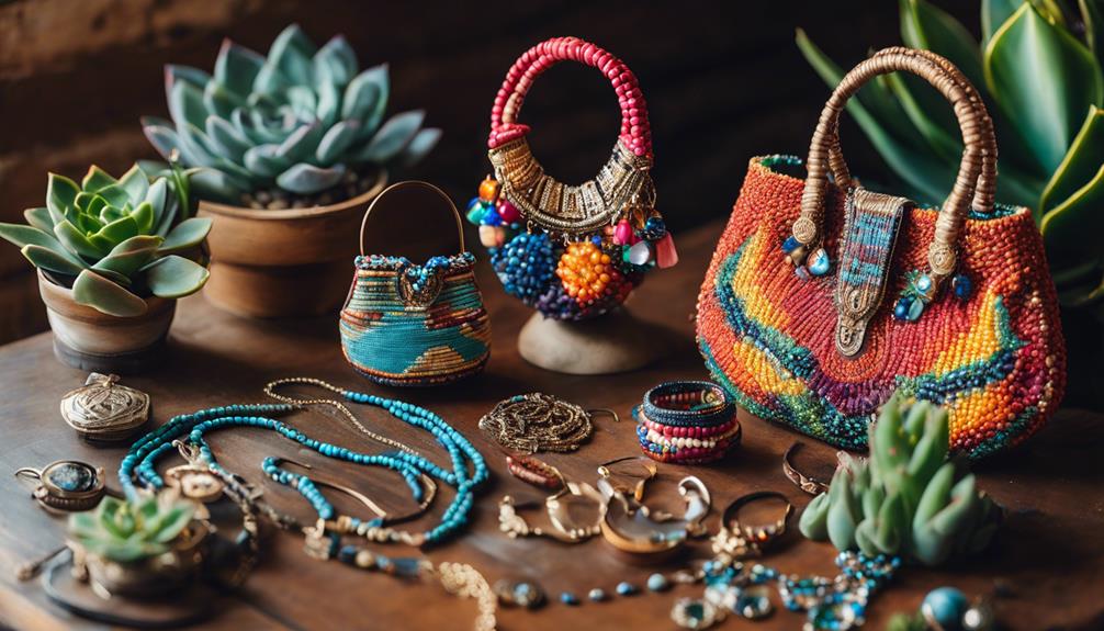 artisanal accessories and embellishments