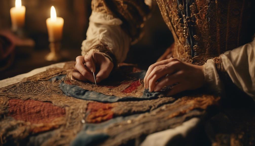 artisanal medieval garment crafting