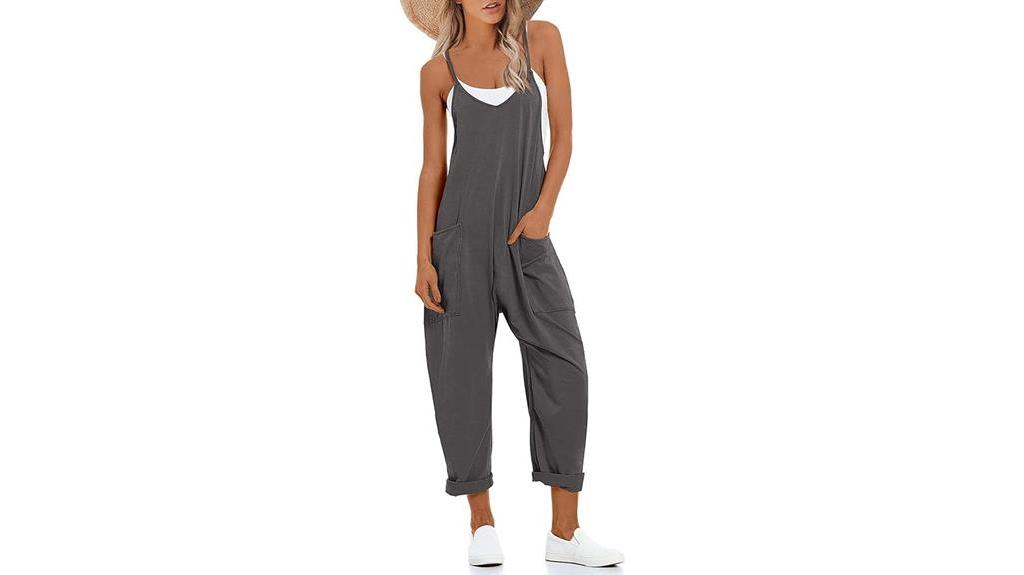 casual jumpsuit with pockets