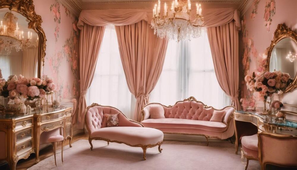 charming elegant coquette decor