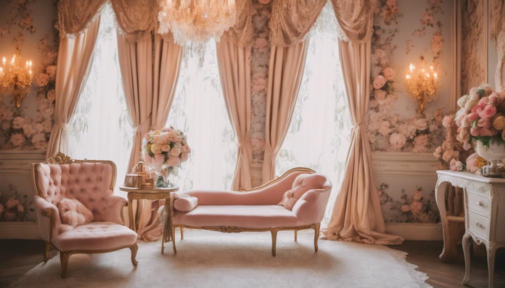 charming elegant coquette room