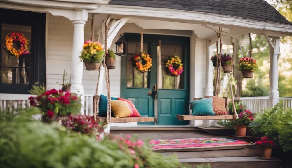 charming front porch decor