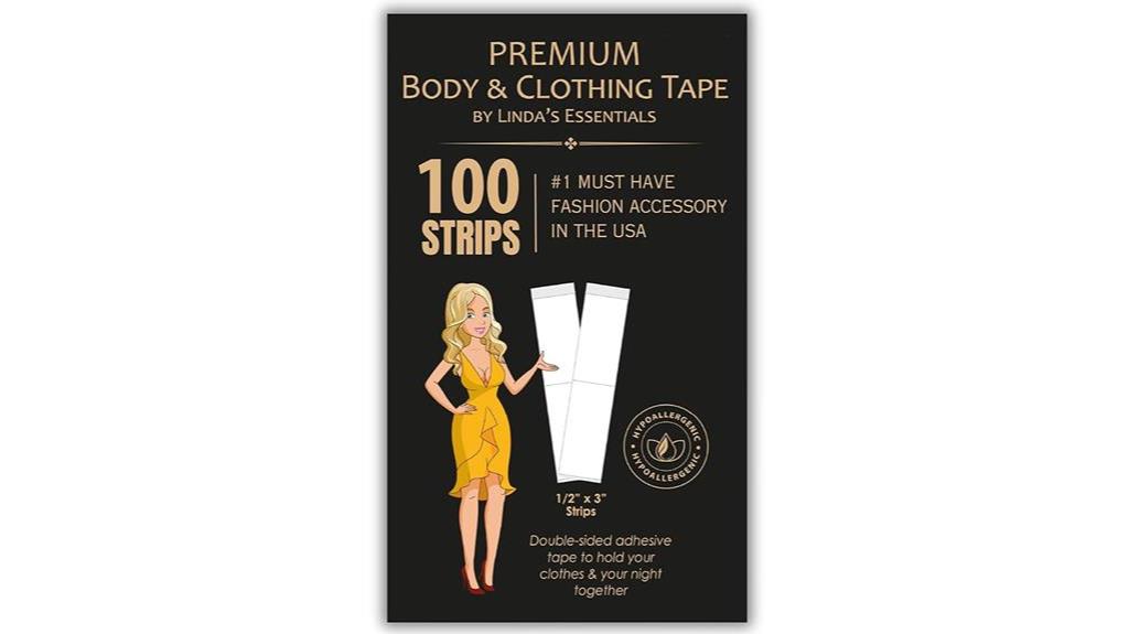 clothing adhesive tape pack