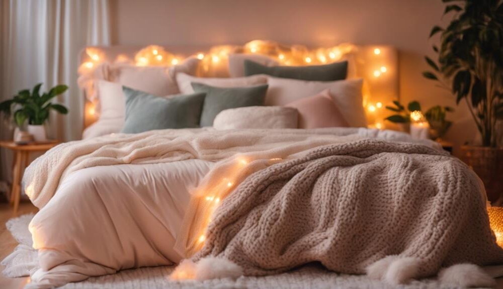 cozy queen bed inspirations