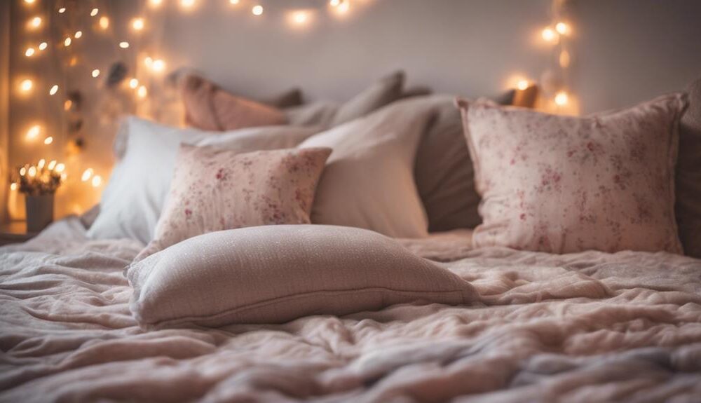 cozy stylish aesthetic bedding