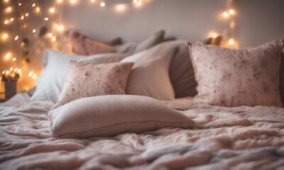 cozy stylish aesthetic bedding