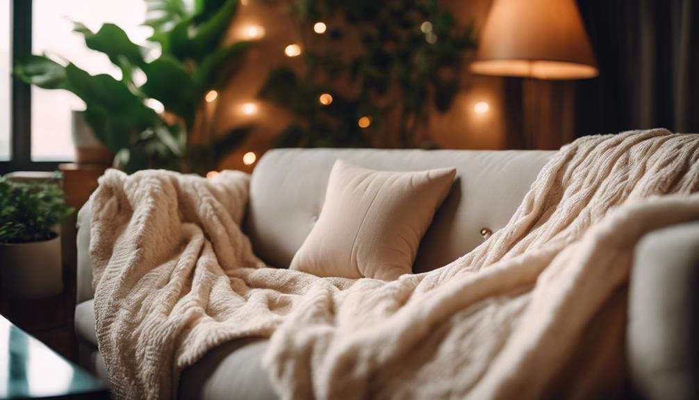 cozy stylish aesthetic blankets