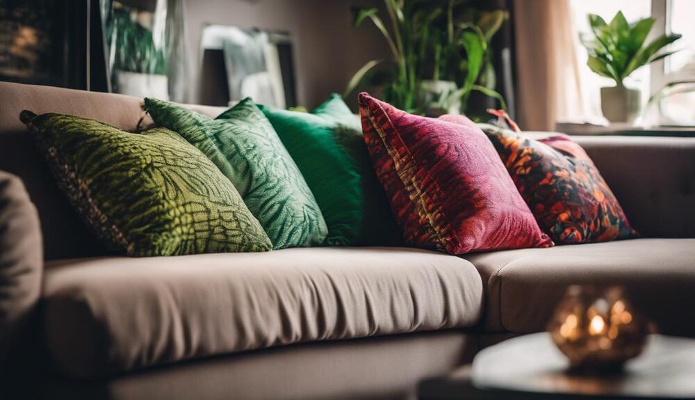 cozy stylish aesthetic cushions