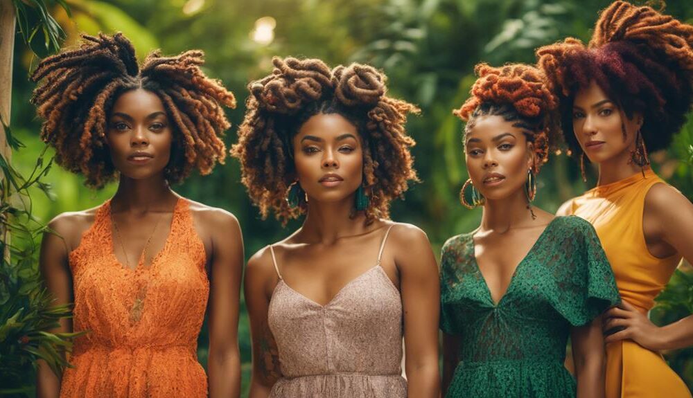 creative sisterlocks hair ideas