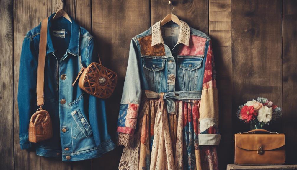 creative vintage clothing upcycling