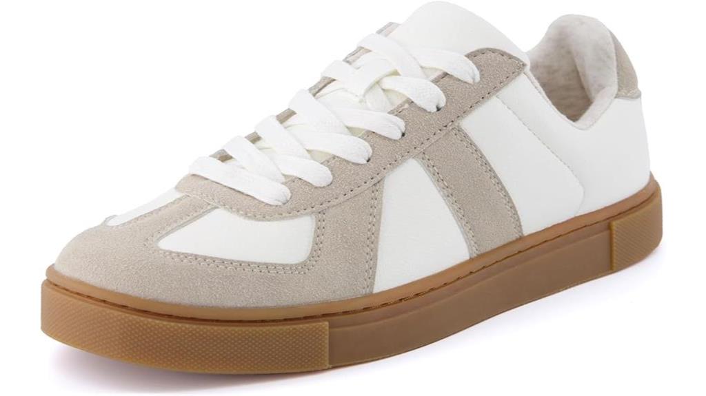 cushionaire bailey lace sneakers