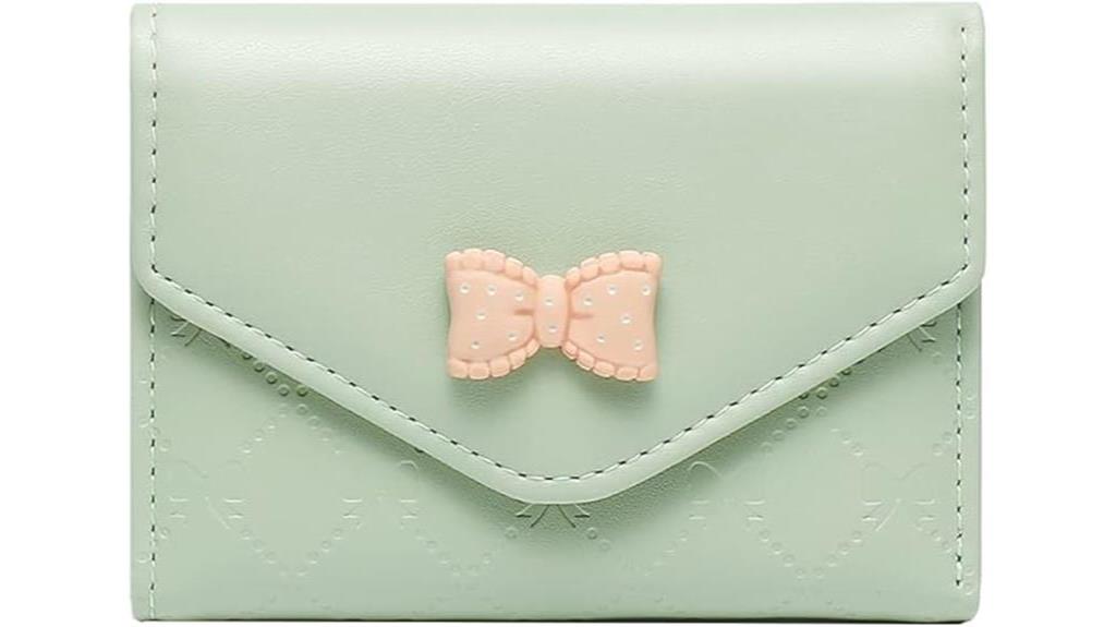 cute embossed women s wallet