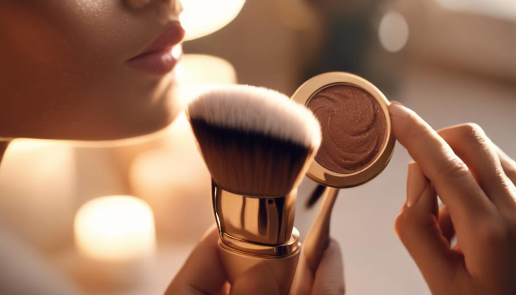 effective bronzer application methods