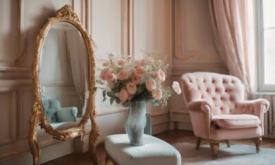 elegant feminine room decor