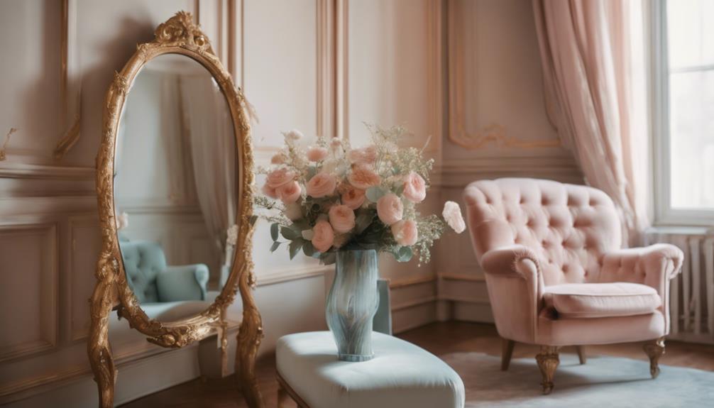 elegant feminine room decor