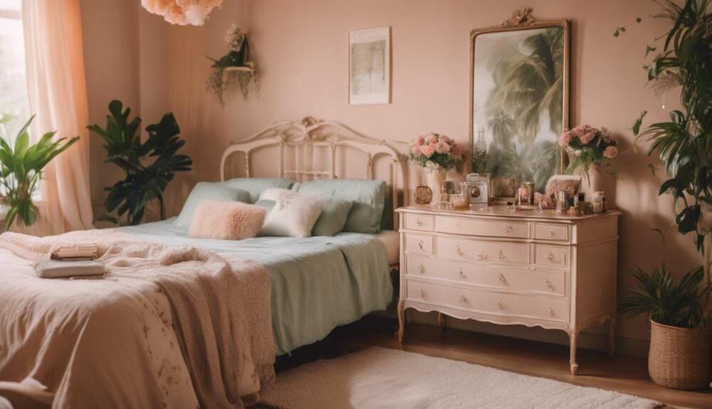 elegant feminine room decor