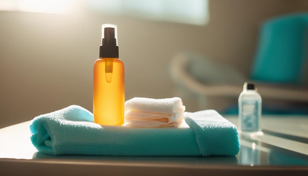 essential sanitization for tanning