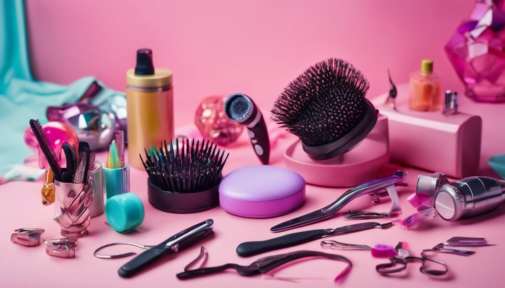 essential short hair tools