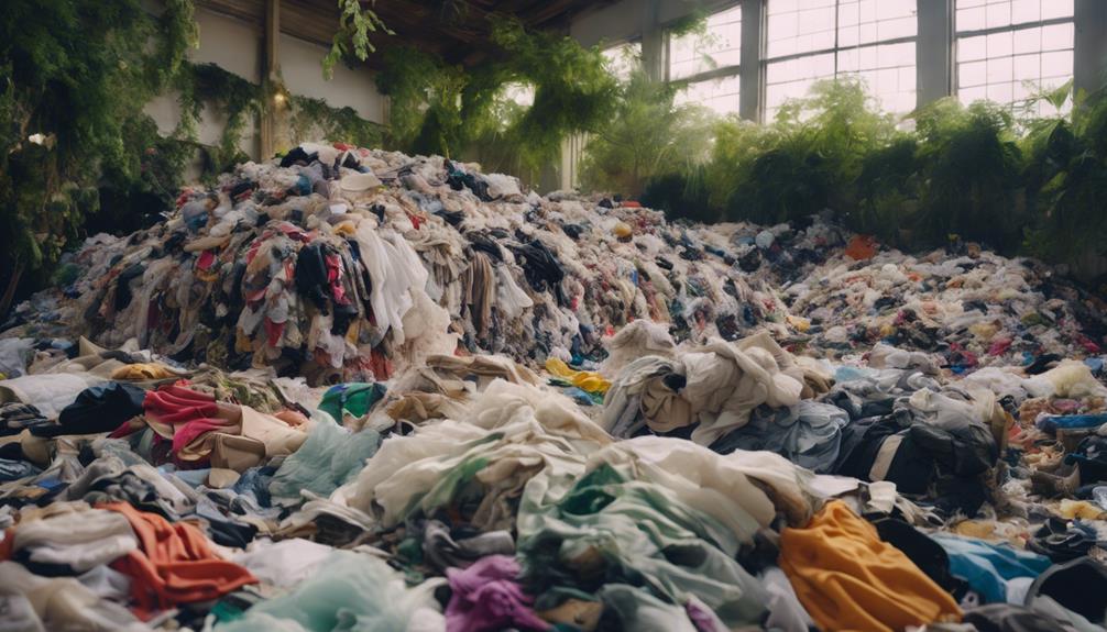 fashion industry waste data