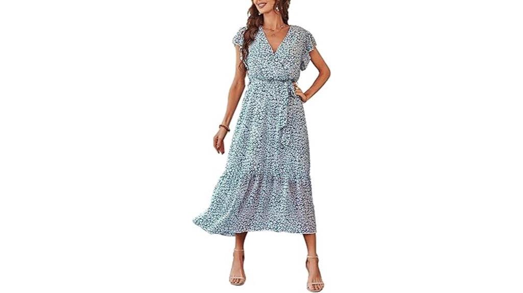 floral bohemian women s dress