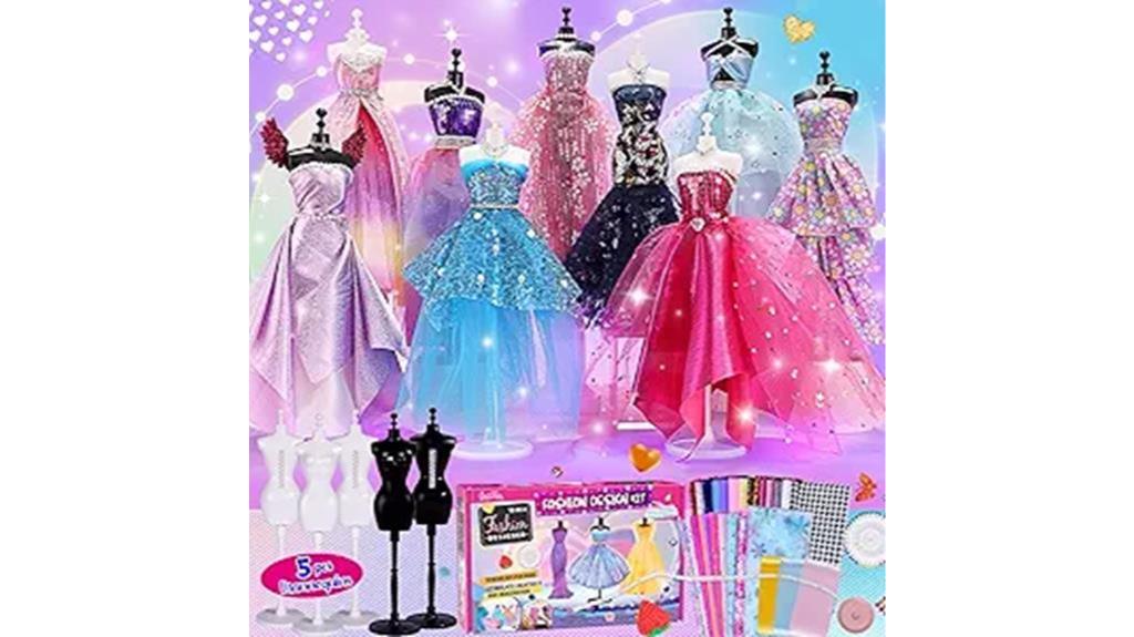 girls fashion designer kit