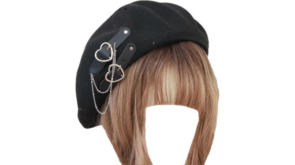 gothic lolita beret fashion