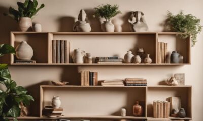 impressive stylish wall shelves