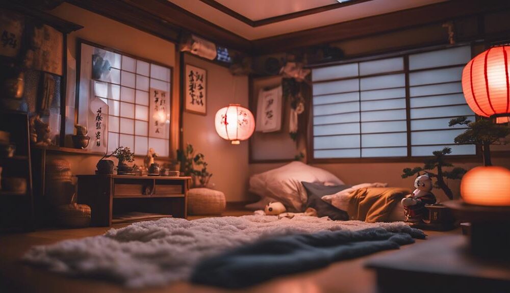 japanese inspired anime room decor