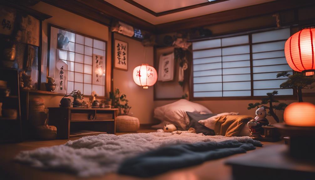 japanese inspired anime room decor