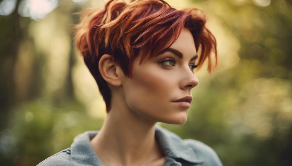 layered textured pixie styles