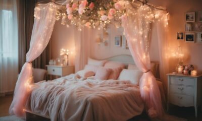 love filled romantic room decor