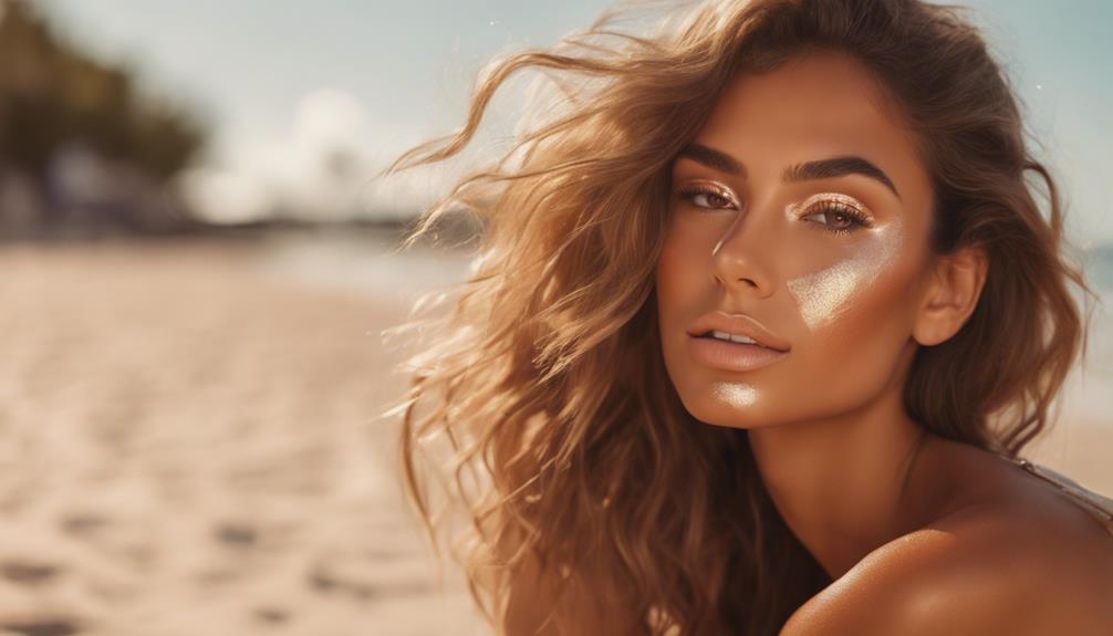 makeup tips for tanned skin