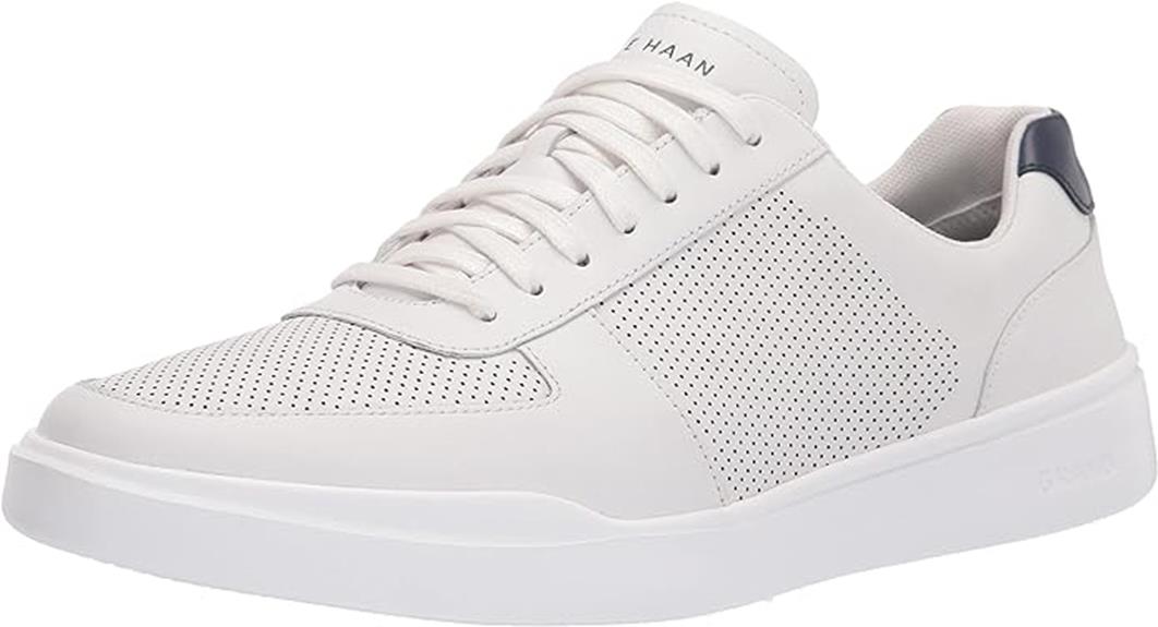 modern perforated sneaker design