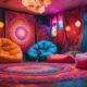 psychedelic aesthetic room ideas