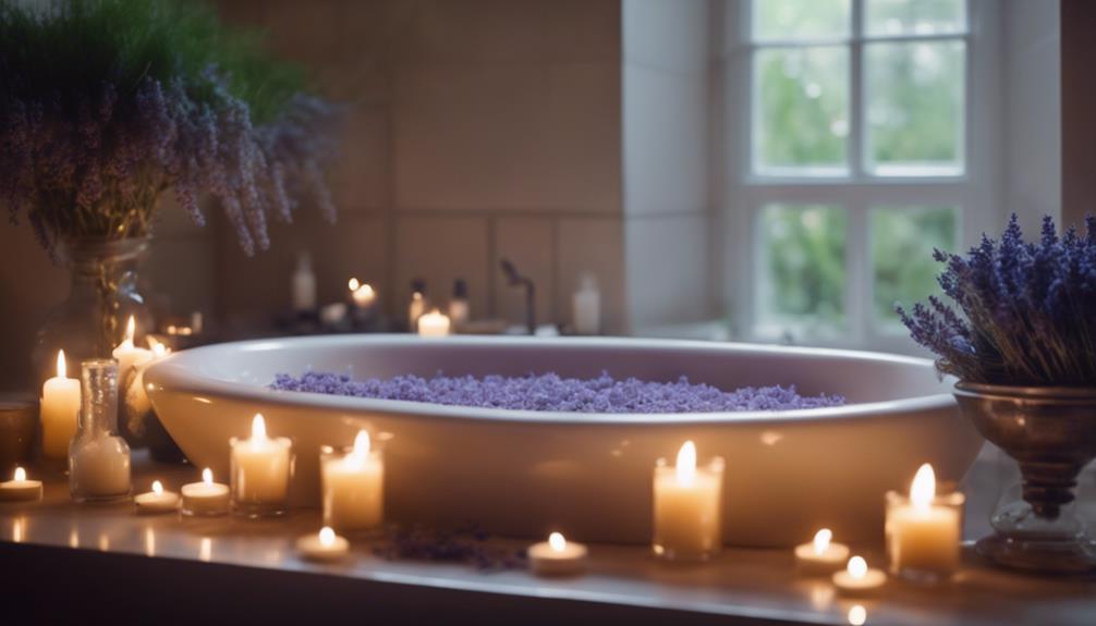 relaxing bath product options