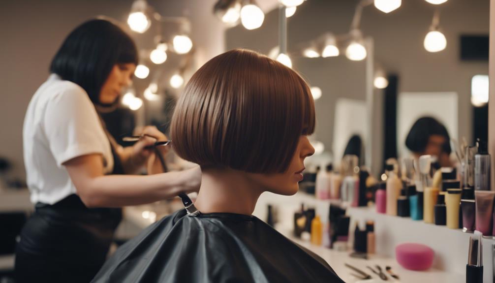 short bob care tips