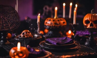 spooky stylish halloween decor