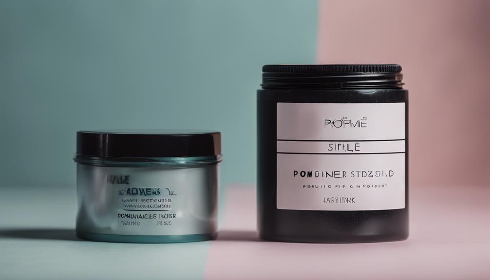 styling powder versus pomade