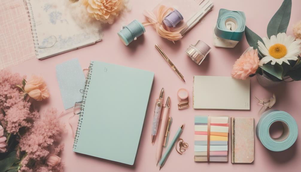 stylish stationery enhances decor