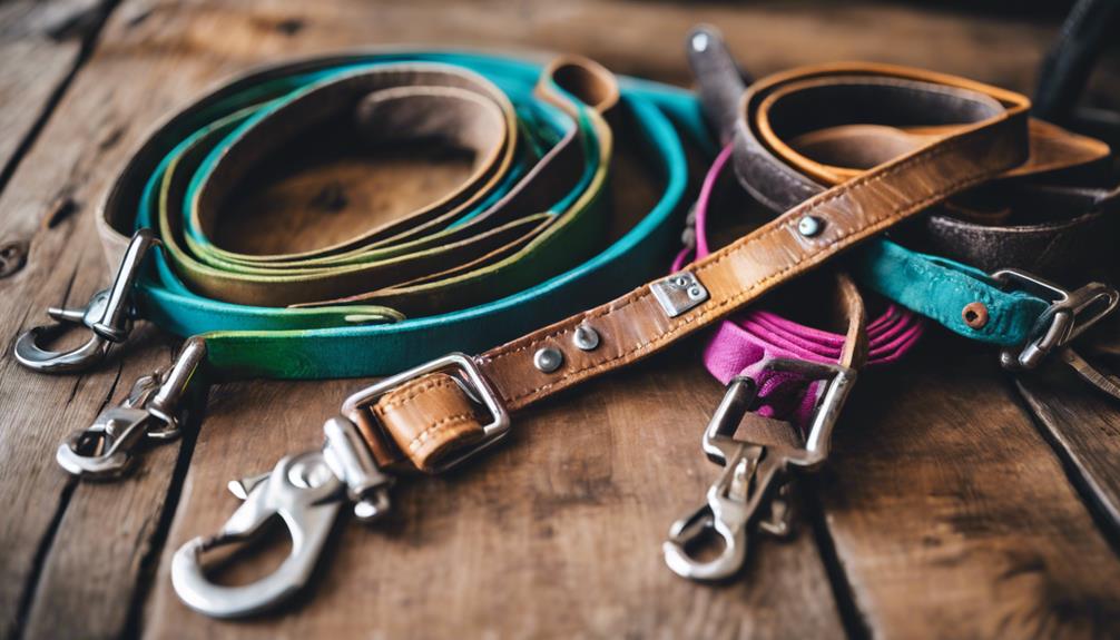 stylish sturdy dog leashes