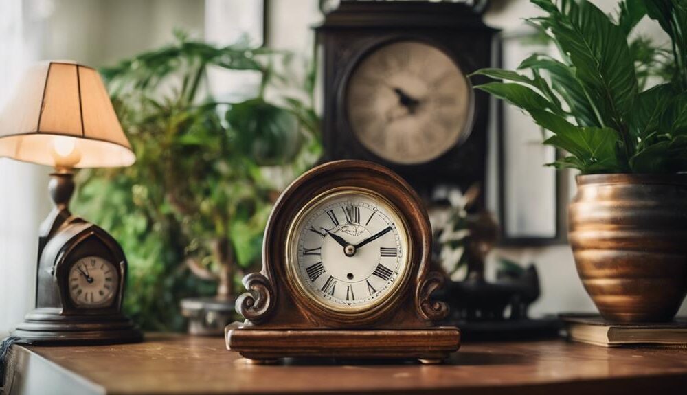 timeless aesthetic clock decor