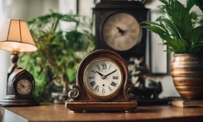 timeless aesthetic clock decor