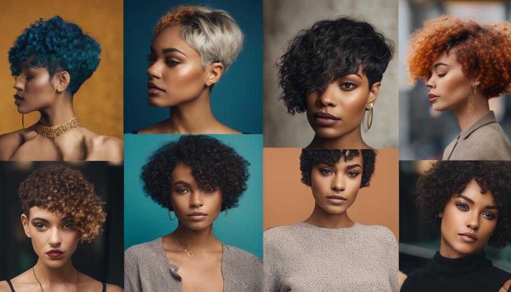 trendy short hair styles