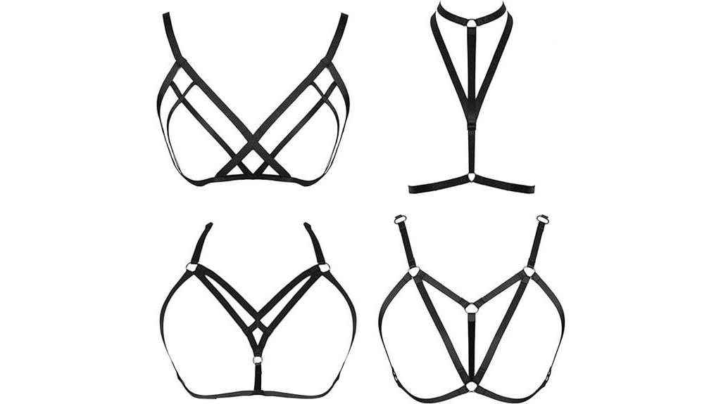 women s strappy bra harness