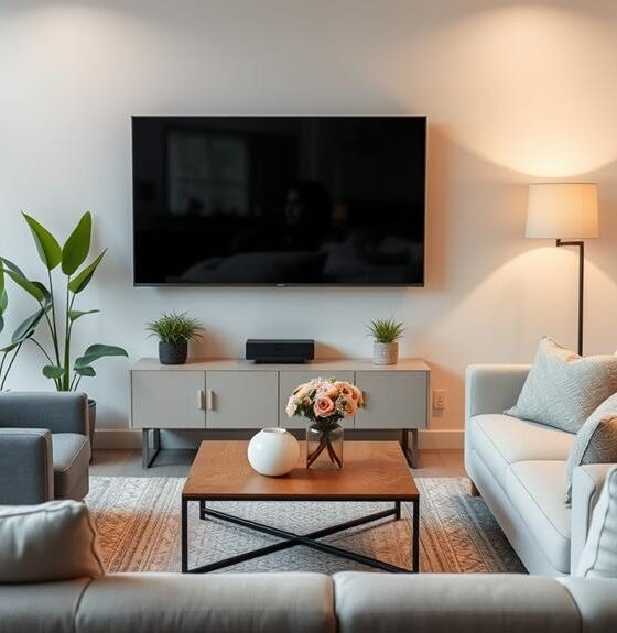 arrange living room furniture