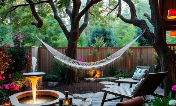 backyard relaxation oasis transformation