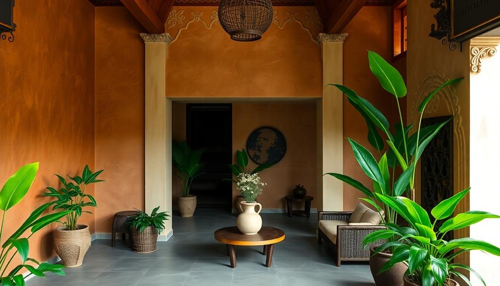 balinese interior color schemes