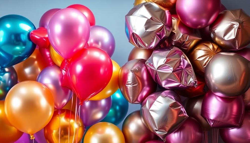 balloons mylar vs foil