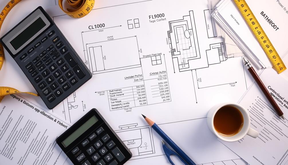 bathroom permit cost breakdown